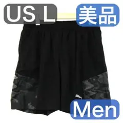 PUMA プーマ ショートパンツ ボトムス US L ブラック 春物