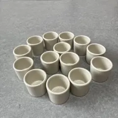 シンプル お猪口 ぐい呑み 14個セット 陶器