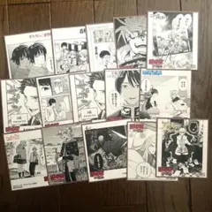 ジャンプフェア ジャンプショップ ミニ色紙 15枚