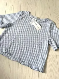 【新品未使用】レディース　Tシャツ　Mサイズ　チェック