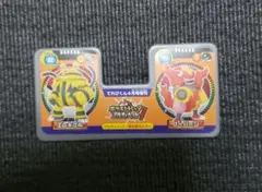 希少　ポケモントレッタ　m5629　エレキブル　ブーバーン　ダブルトレッタ