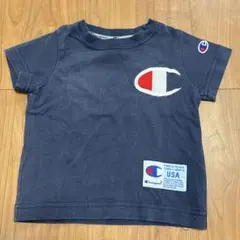 Champion ネイビー Tシャツ　90㎝のサムネイル