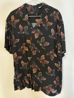 H&M × STRANGER THINGS ストレンジャーシングス アロハシャツ