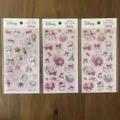 は*様 値下げ★Disney ディズニー マリーちゃん エポキシラメシール 2種