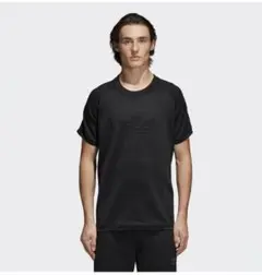アディダス スリムフィット Tシャツ Ｌ ブラック 黒