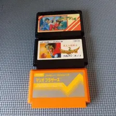 ファミコンソフト 4本セット ゼビウス 火の鳥 アイスクライマー ポパイ
