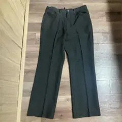 GU ジーユー　オフィス　カジュアルパンツ　黒　ブラック　321-344695