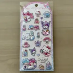 ￼ 【新品】サンリオキャラクター　ジュエルマシュマロステッカー