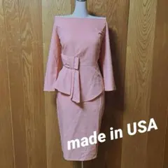 アメリカ製品♡clocolor♡新品❤︎オフショルダーリボンアクセントワンピースのサムネイル