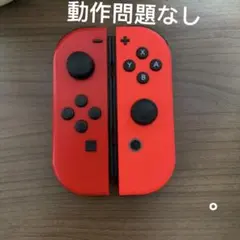 ニンテンドー Switch ジョイコン マリオ/ネオンレッド