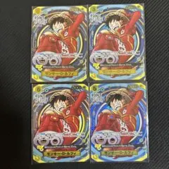 ONE PIECE DAY 24 ルフィ　未開封4枚セット