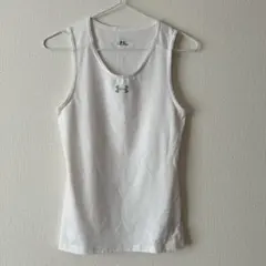 アンダーアーマー　アンダーシャツ　ミニバス ホワイト　子供用　試合