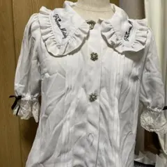 Princess Melody フリル襟 半袖シャツ