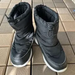 ブラック スノーブーツ 20cm
