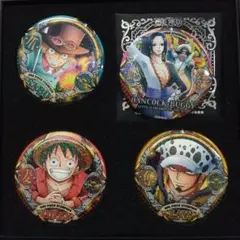 ワンピース 輩缶バッジ 4種セット STAMPEDE