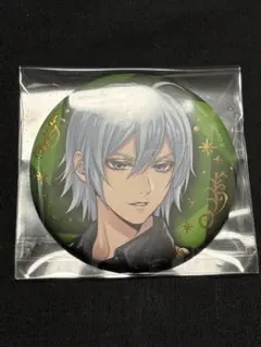 ツイステ　シルバー　ブレイジングジュエル　缶バッジ