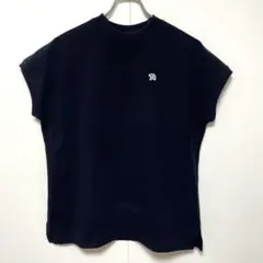 【Lサイズ】アーノルドパーマー ワンポイント刺繍 ノースリーブ スウェット 濃紺のサムネイル