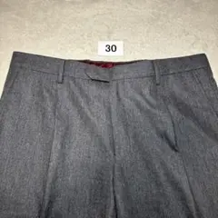 30 秋冬　未使用　ジェルマーノ　germano スラックス　50 XL グレー