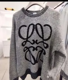 C*e様 LOEWE アナグラムジャガード　クルーネックニット