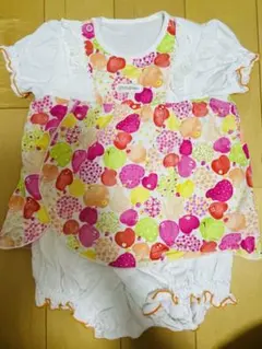 メルカリ便☆50～70cm 東京エンゼル 半袖ロンパース