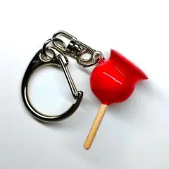 りんご飴 キーホルダー　ハンドメイド