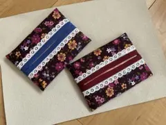 ポケットティッシュカバー　ハンドメイド