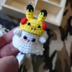 蜜蜂 ミツバチ あみぐるみ ハンドメイド プレゼント キーホルダー