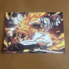 映画 鬼滅の刃 無限列車編 特典 イラストカード 煉獄杏寿郎 猗窩座