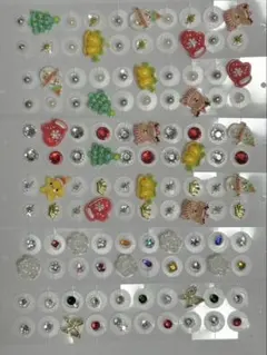 耳つぼジュエリー　クリスマス　金アレ対応　120粒