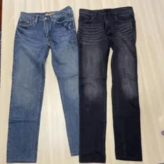ORIGINAL BASIC スリムフィットストレート デニム 2本セット