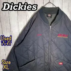 ディッキーズ ワンポイント刺繍ロゴ 海外製 キルティングジャケット 古着