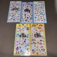 【正規品】プチドロップステッカー　ツムツム　トイストーリー　5枚セット