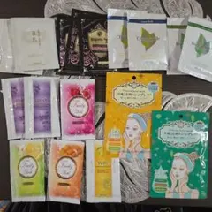 入浴剤いろいろセット⑥ おまけ付き フェイスマスク バスソルト まとめ売りのサムネイル