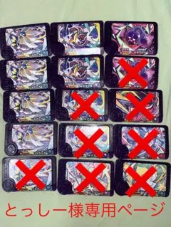 とっしー様専用ページ(ソルガレオ、ルナアーラ、モモワロウ)