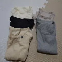 ベビー 長袖肌着 5枚セット
