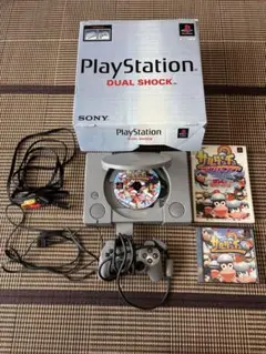 【すぐ遊べる】SONY PlayStation SCPH-7500本体+ソフト付