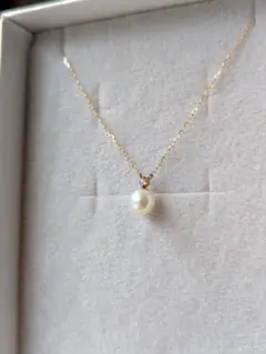 最終値下げ】ジュエリーツツミ♡K10PG淡水パールネックレス - メルカリ