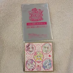 映画キミとアイドルプリキュア 入場特典 色紙風カード1点 ・ポストカード1点