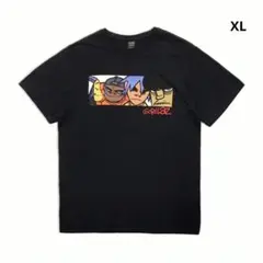 90s GORILLAZ 半袖 Tシャツ バンT 両面プリント ロックバンド 90s GORILLAZ 半袖 Tシャツ バンT 両面プリント ロックバンド