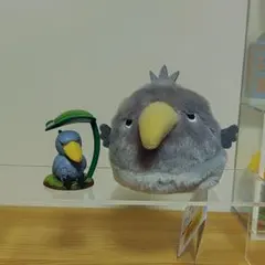 ハシビロコウ とりだんご あまやどり 2点セット