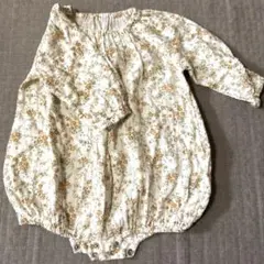 韓国子供服　BIEN A BIEN サイズ80 小花　ロンパース