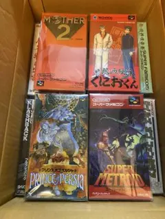 スーパーファミコンソフト/20本セット/箱説明書付き
