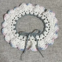 ハンドメイド　ペットスタイ　つけ襟