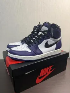 Nike Air Jordan 1 high コートパープル