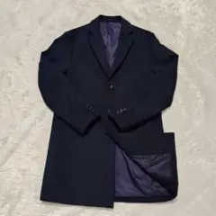 【極美品✨】SHIPS INHERIT ネイビー チェスターコート