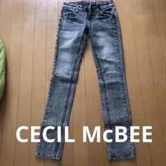 スリムフィットデニムパンツ Sセシルマクビー　ジーパン