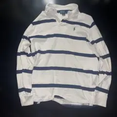 Polo by Ralph Lauren ラガーシャツ M ボーダー　常田大輝