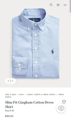 【新品タグ付】ラルフローレンシャツ