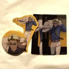 呪術廻戦展　缶バッジ　クリアカード　ダイカットステッカー　七海建人