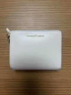 CHARLES & KEITH ホワイト 二つ折り財布